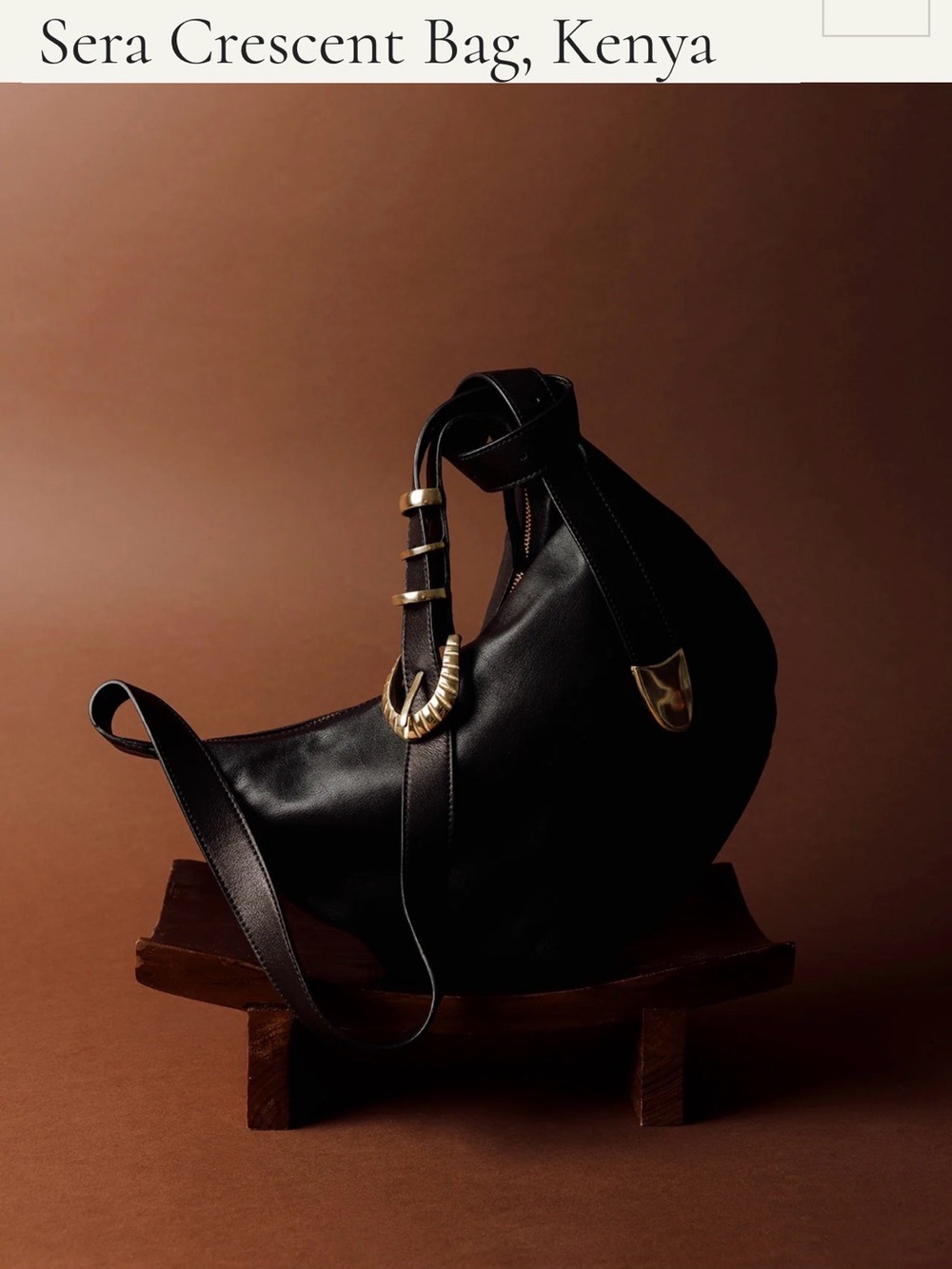 Natalie Borton Sera Crescent Bag - Picture 8 of 8